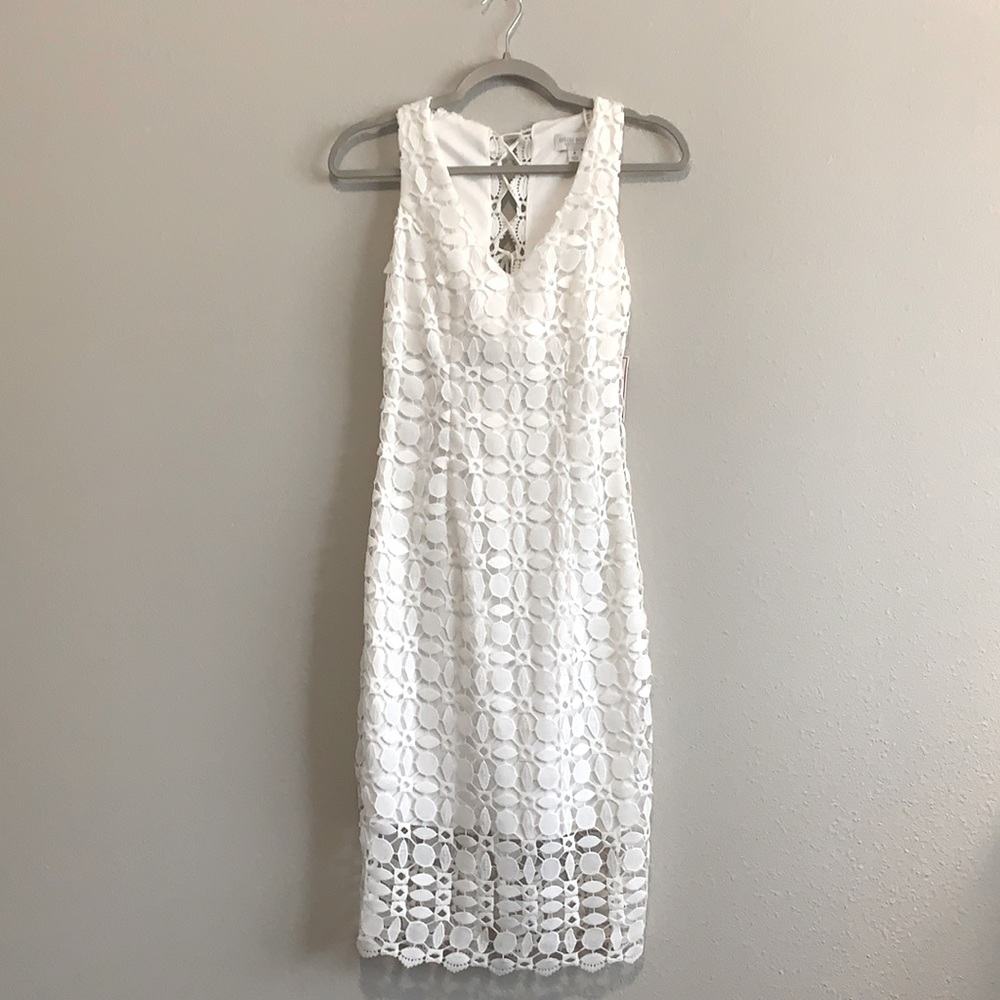 Bisou Bisou - Michele Bohot: Sleeveless knee length Summer cocktail dress